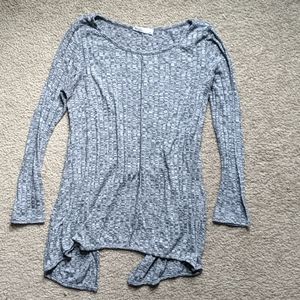Ribbed Boho Long Sleeve